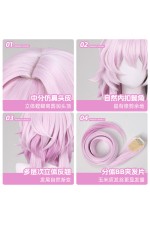 1/3 Delusion Honkai Star Rail March 7th Pink Cosplay Wigs